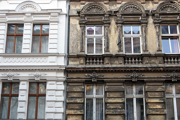 Facade and monument preservation